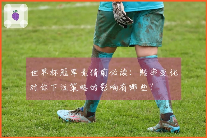 世界杯冠军竞猜前必读：赔率变化对你下注策略的影响有哪些？