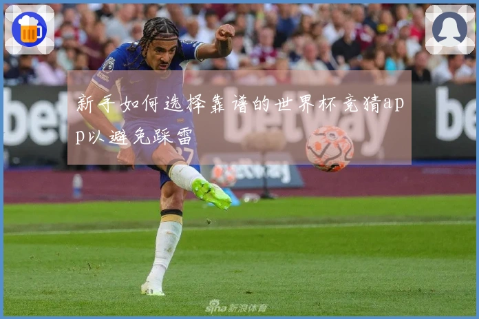 新手如何选择靠谱的世界杯竞猜app以避免踩雷